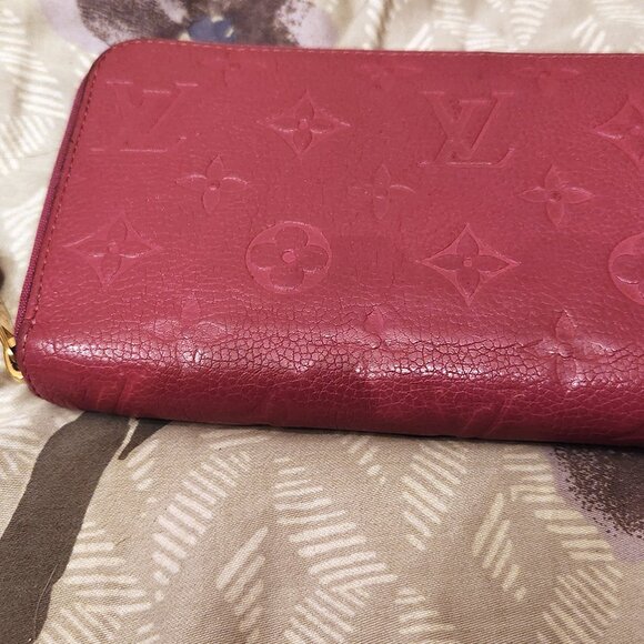 LOUIS VUITTON Zippy Wallet Long Monogram Empreinte - EUC - Picture 2 of 10